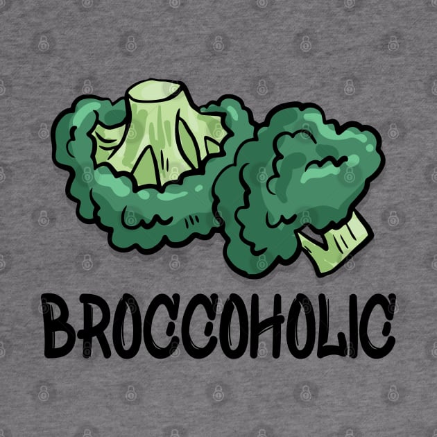 Vegan - Broccoholic by KC Happy Shop